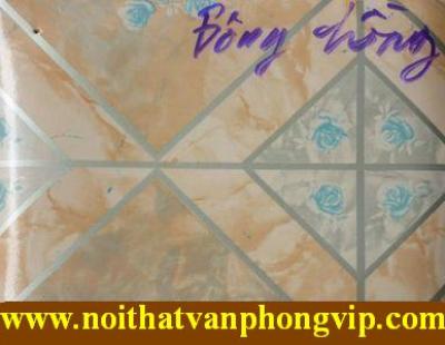 Simili dày xốp (bông hồng) _ bán simili trải sàn dày xốp hcm