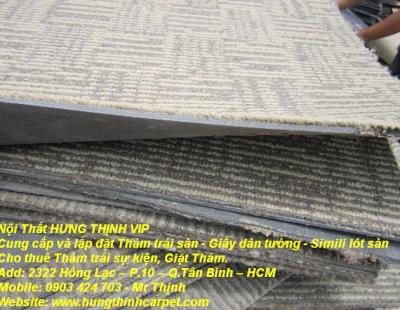 Cty Hưng Thịnh - Bán thanh lý thảm trải sàn cũ, tham lot san cu thanh lý