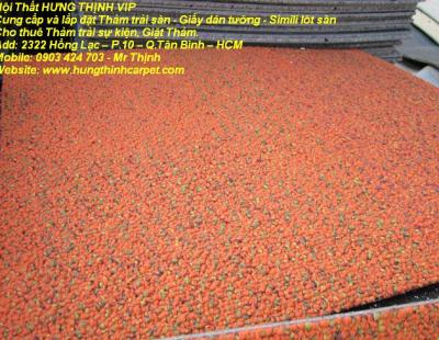 Thảm lót sàn Bida Q.Bình Tân, ban tham lot san cu bida, giá rẻ HCM