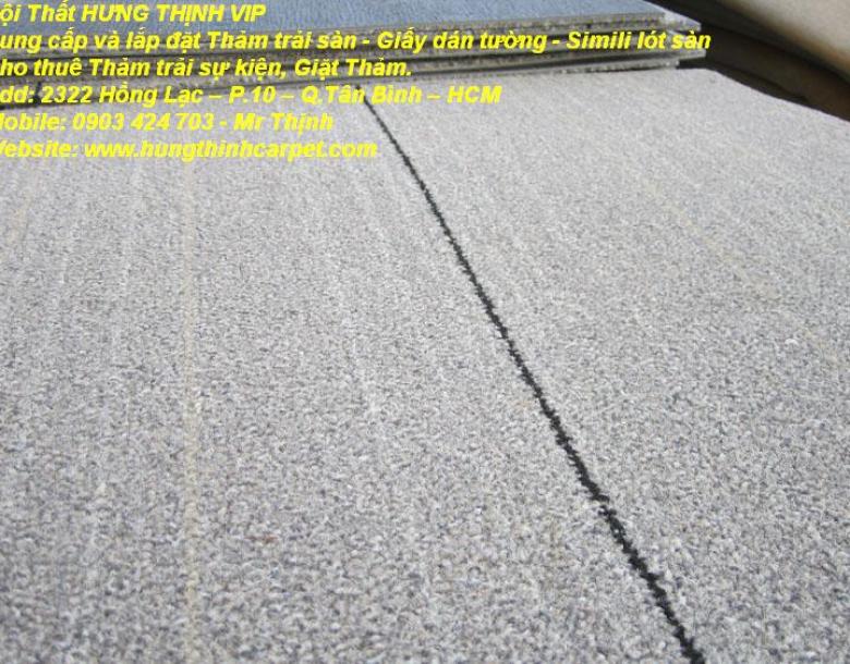 Đơn vị bán thảm lót sàn cũ CLB, mua tham lot san cu HCM 