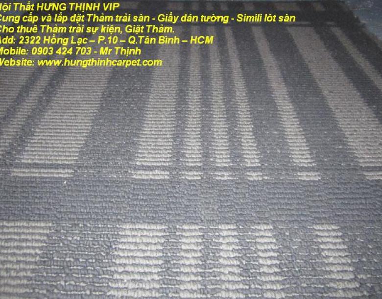 Mẫu thảm lót sàn cũ CLB, màu sắc tham lot clb bida, tại Q.10 tpHCM