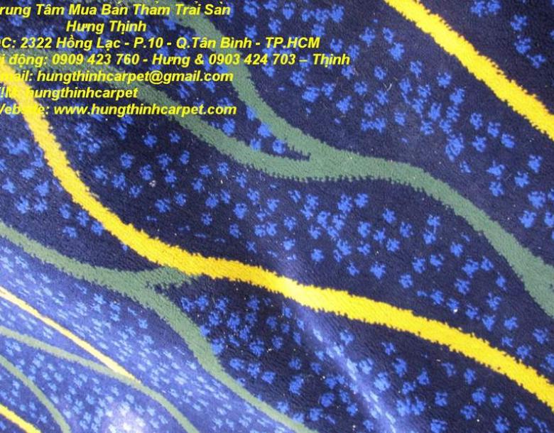 TP.HCM thanh lý thảm trải sàn bida, thảm trải clb BiDa qua sử dụng