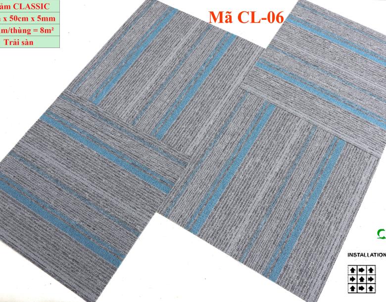 Thảm tấm mã CLASSIC